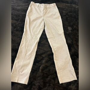 H&M Straight Leg Pants in Light Beige